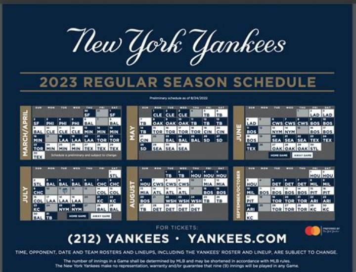 2023 Yankees Schedule: A Comprehensive Guide for Every Fan
