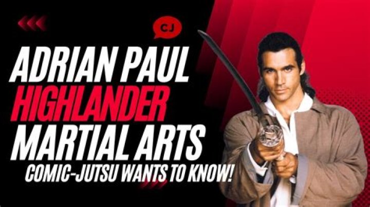 Adrian Paul: The Iconic Figure in Martial Arts and Entertainment