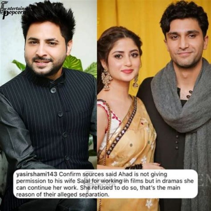 Ahad Raza Mir and Sajal Ali Divorce Reason: The Inside Story You Need to Know