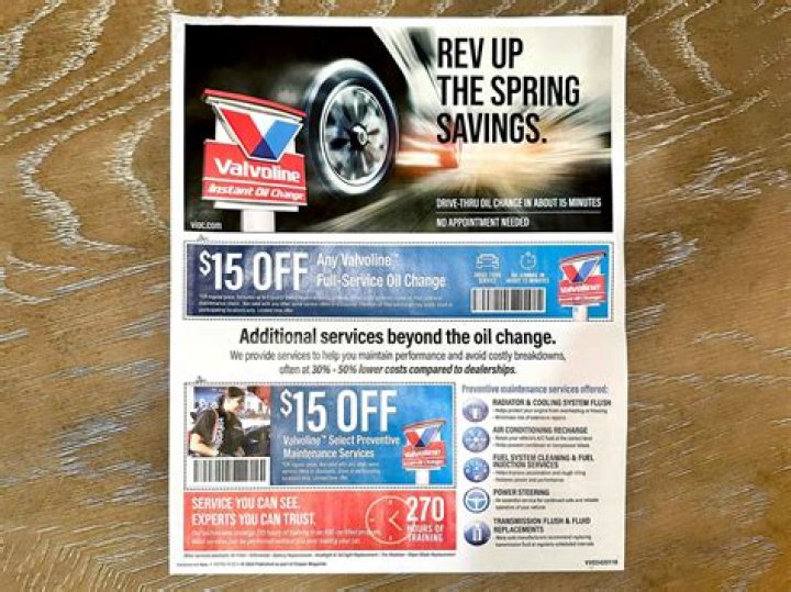 Valvoline 25 Off Coupon: Save Big on High-Quality Automotive Products