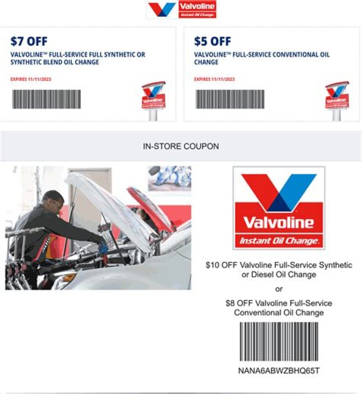 Valvoline Fully Synthetic Oil Change Coupon $25: Your Ultimate Guide to Savings and Quality